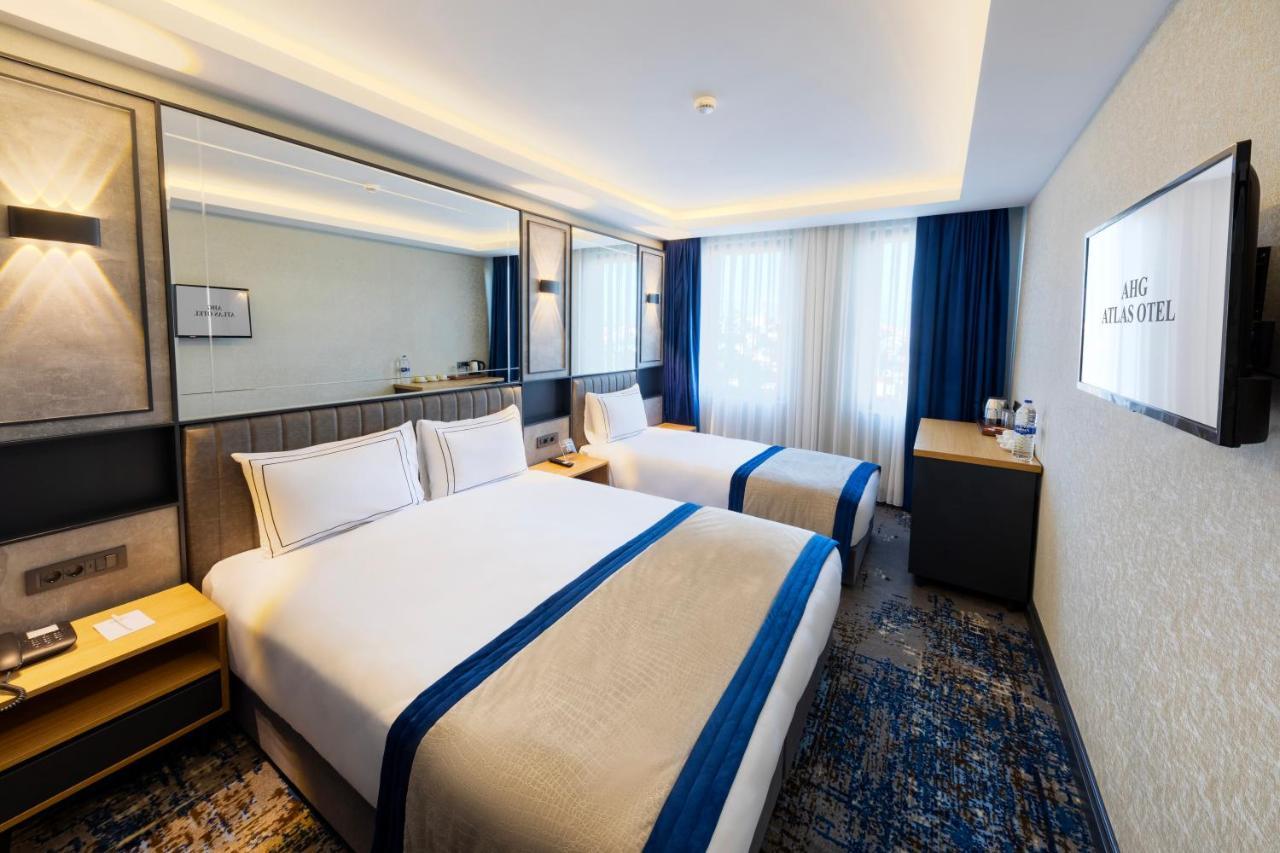 איסטמבול Ahg Atlas Hotel Taksim מראה חיצוני תמונה